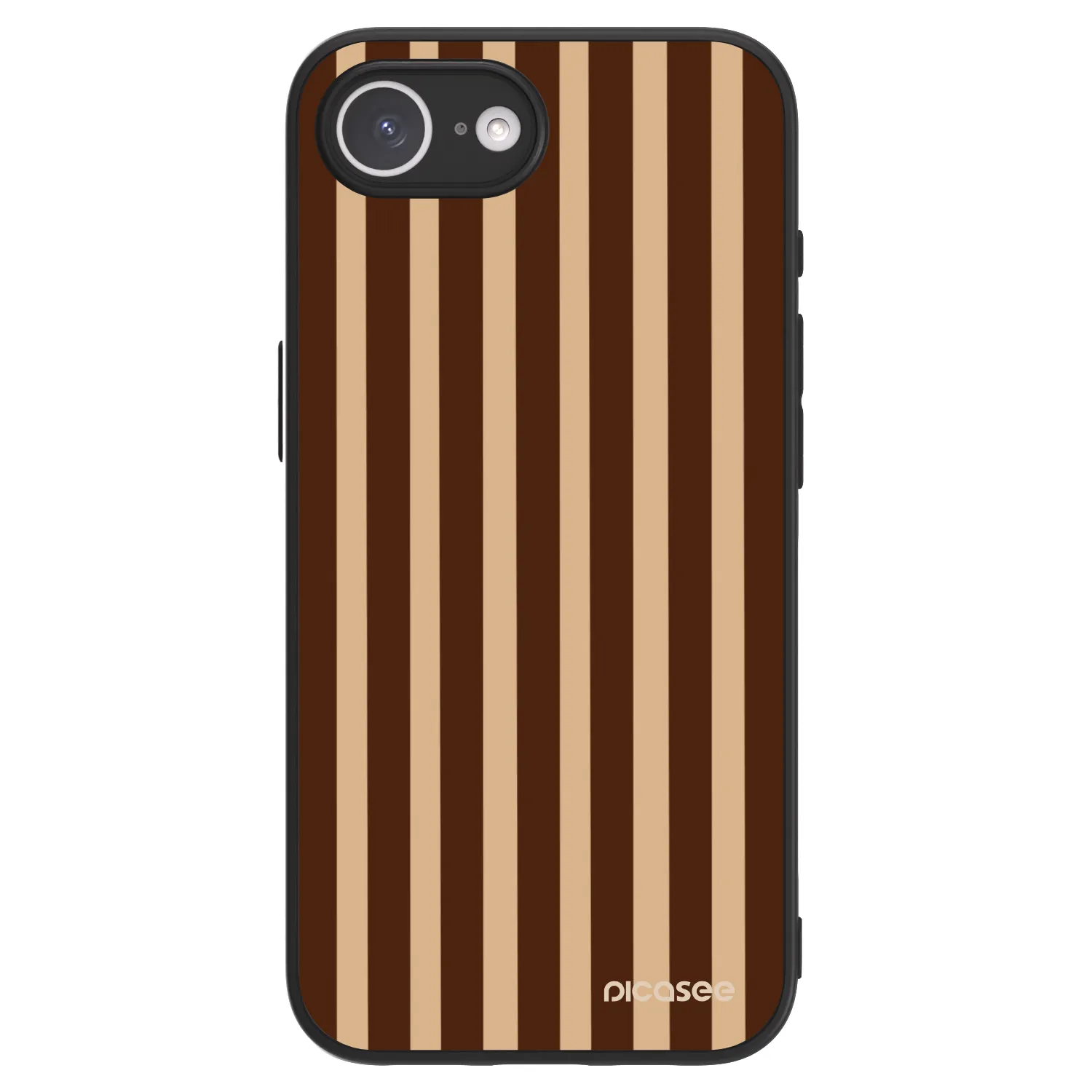 Picasee ULTIMATE CASE pro Apple iPhone 16e - Brown lines