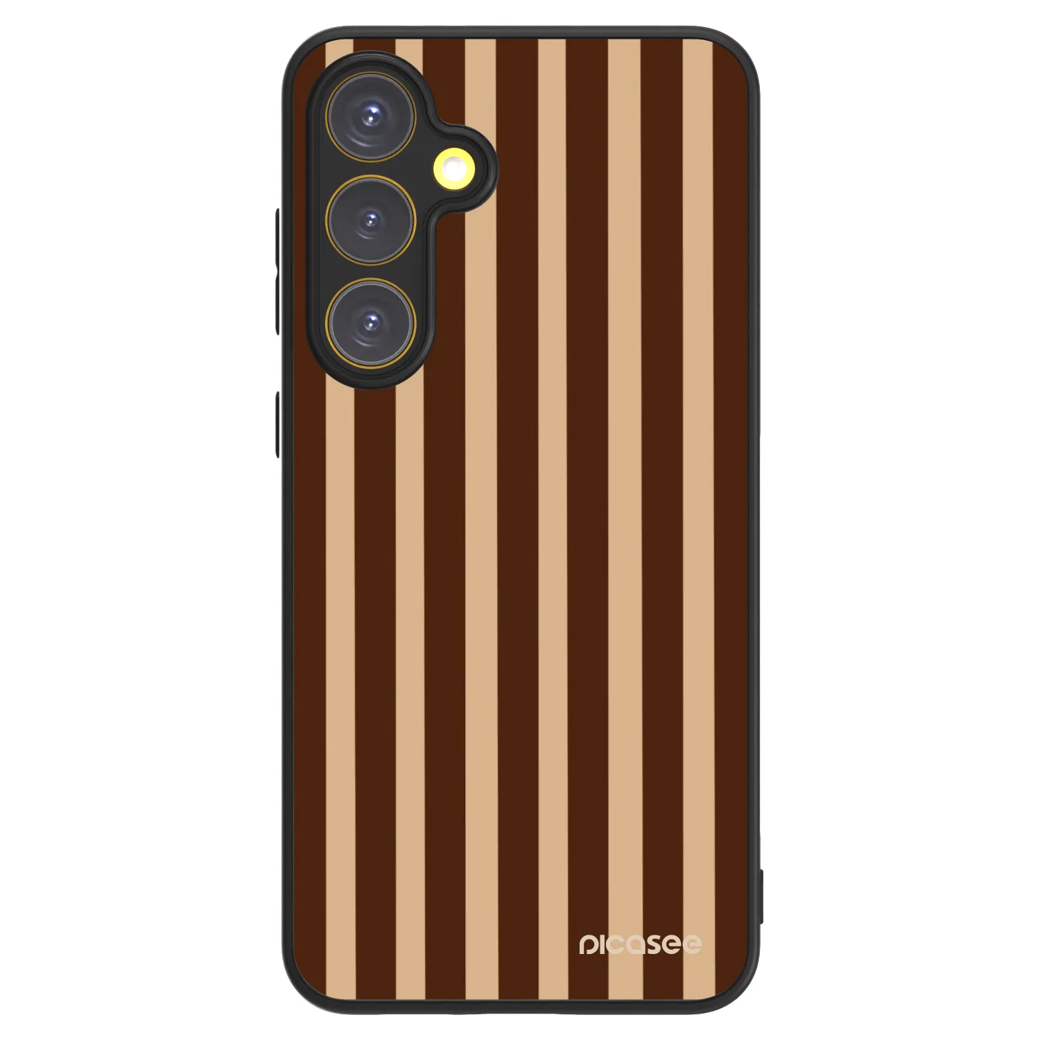 Picasee ULTIMATE CASE pro Samsung Galaxy S24 FE S721B - Brown lines