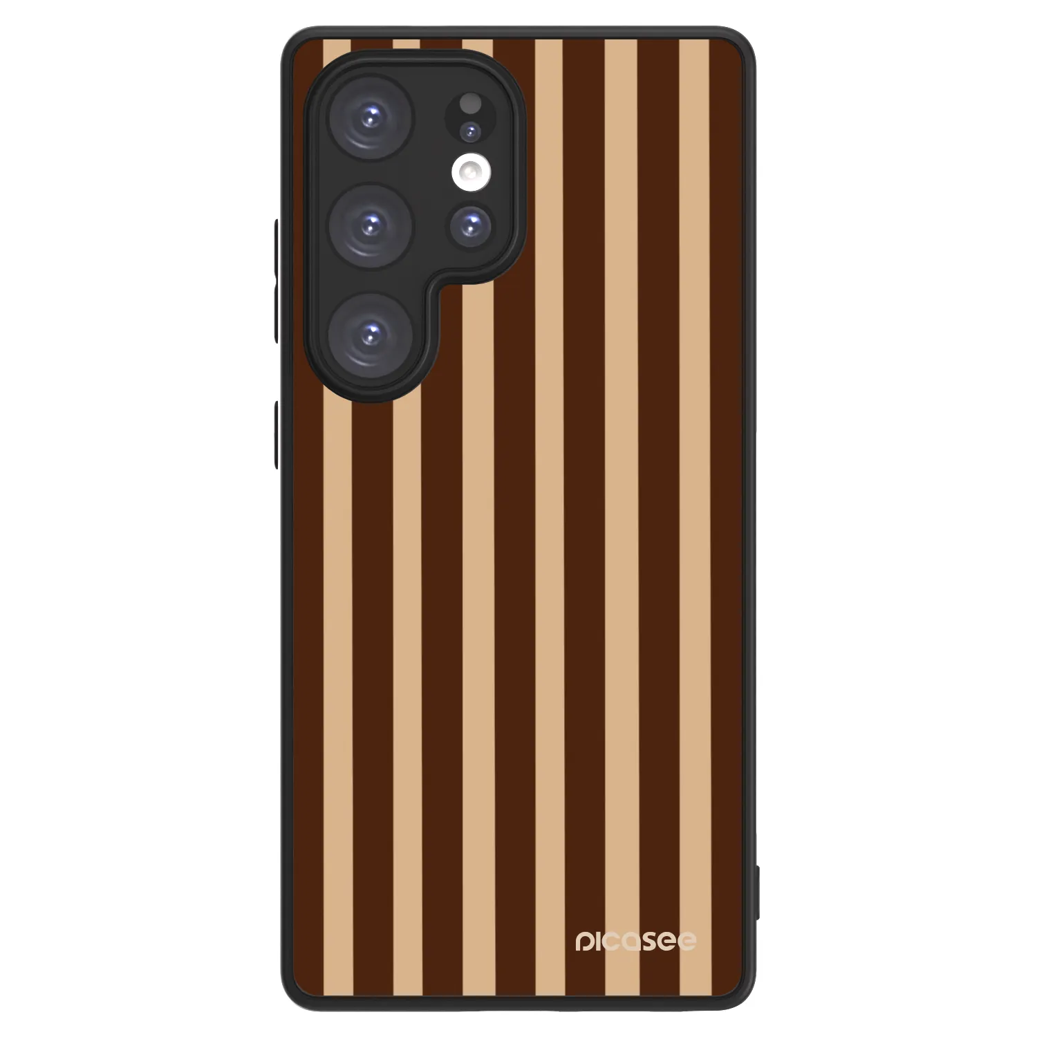 Picasee ULTIMATE CASE PowerShare pro Samsung Galaxy S25 Ultra 5G - Brown lines