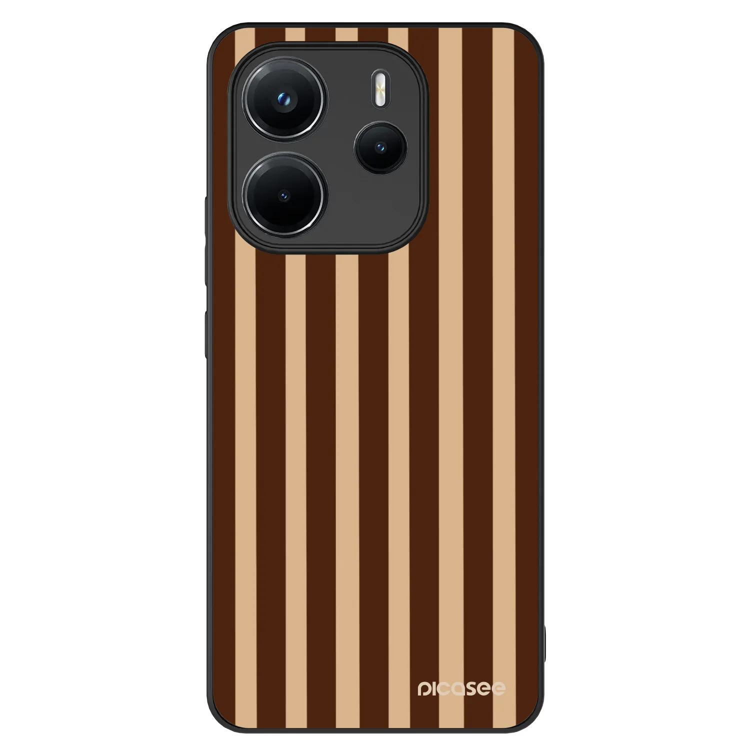Picasee ULTIMATE CASE pro Xiaomi Redmi Note 14 4G - Brown lines