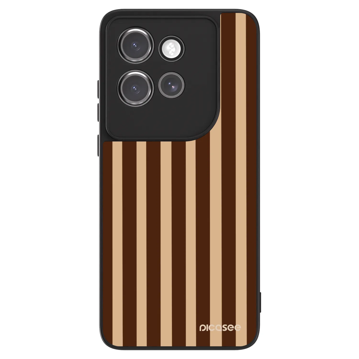 Picasee ULTIMATE CASE pro Motorola Edge 50 Neo - Brown lines