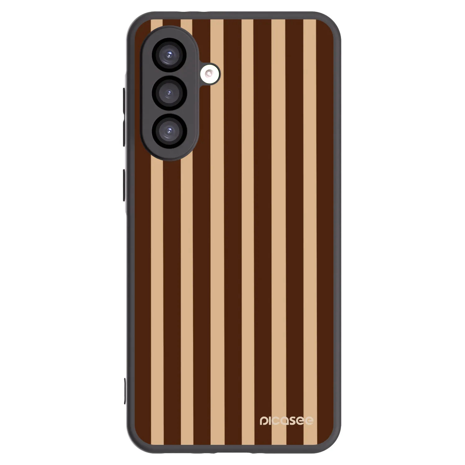 Picasee silikonový černý obal pro Samsung Galaxy A26 5G A266B - Brown lines