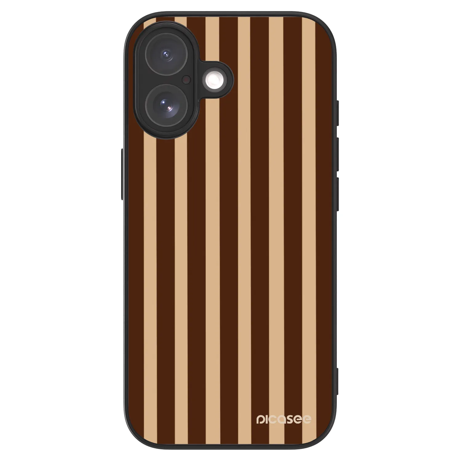 Picasee ULTIMATE CASE pro Apple iPhone 17 - Brown lines
