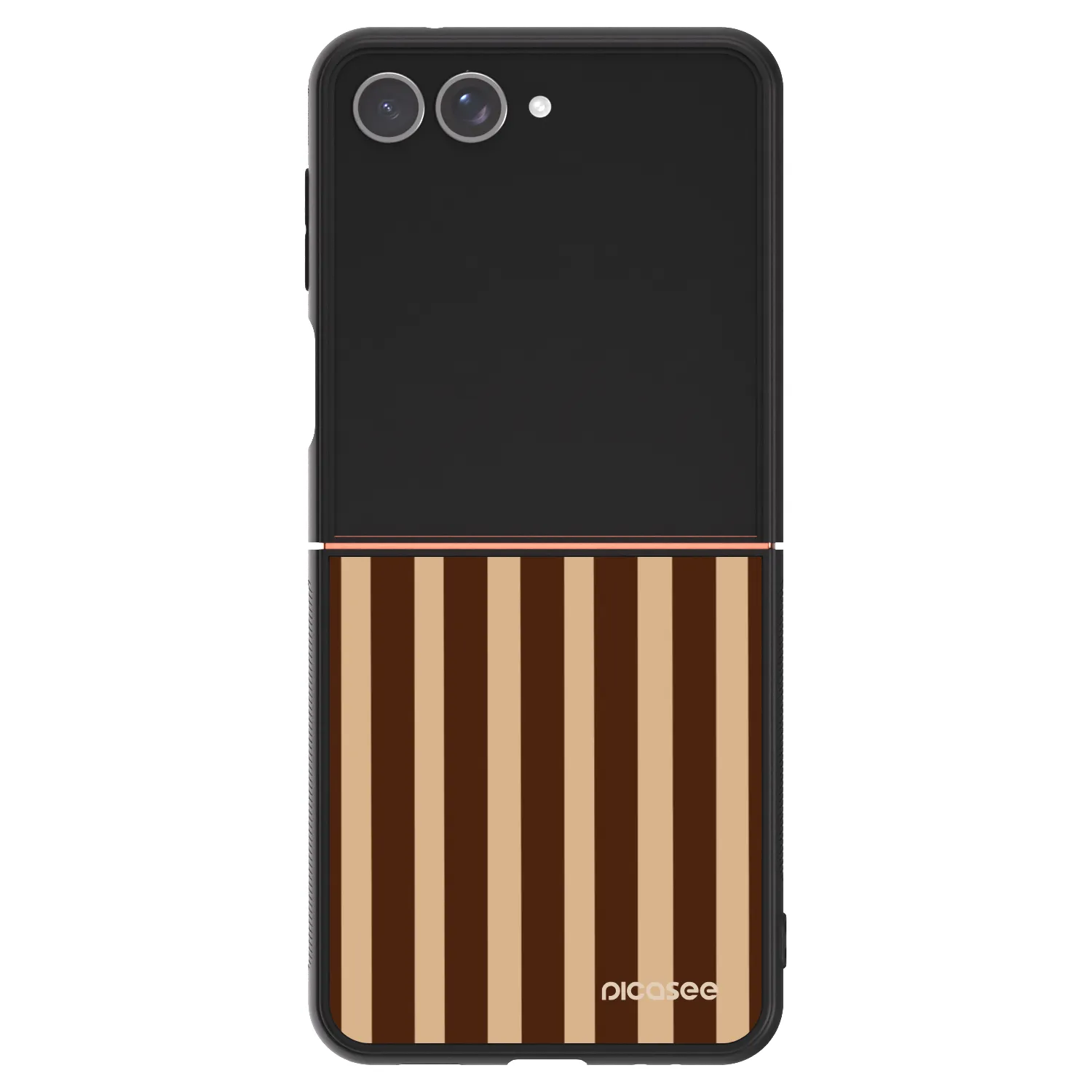 Picasee ULTIMATE CASE pro Samsung Galaxy Z Flip7 5G - Brown lines