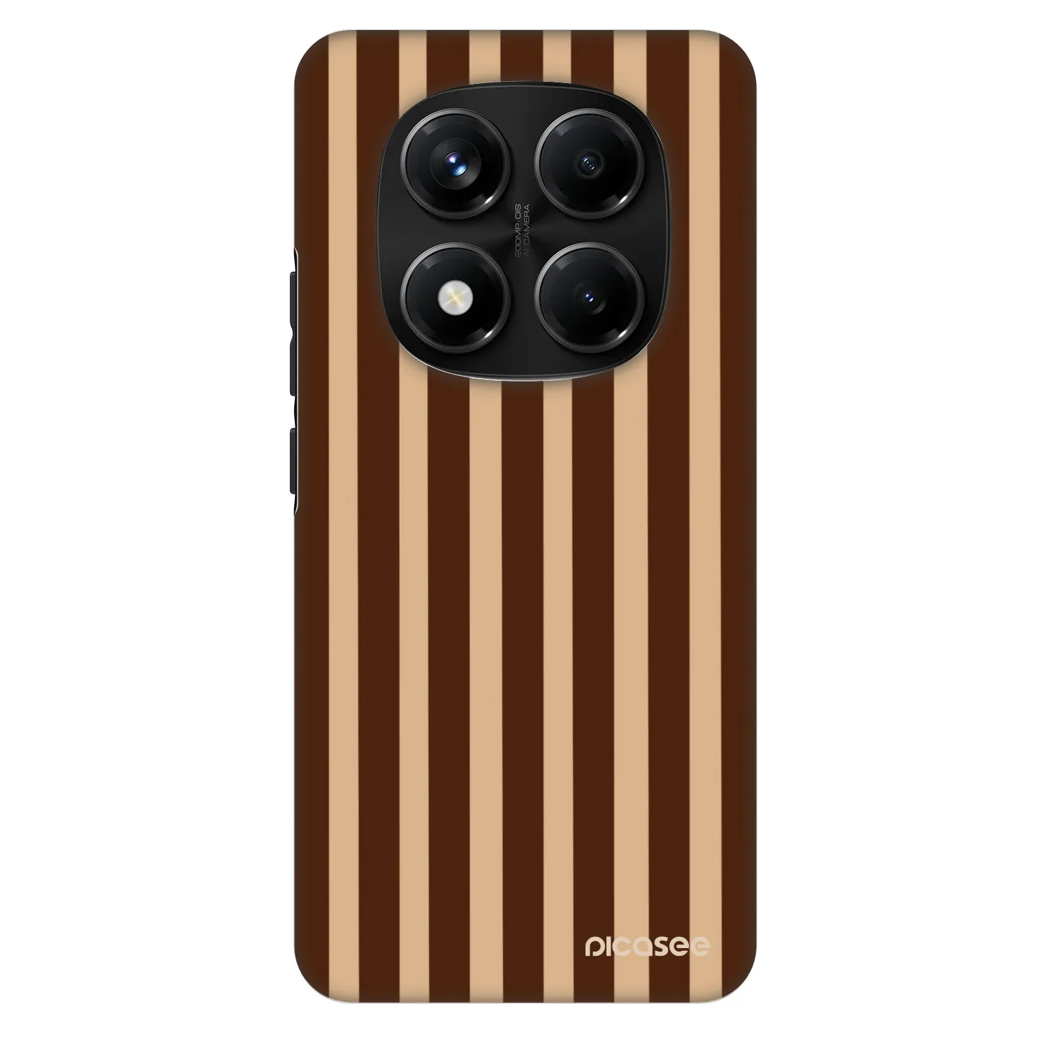 Picasee Fashion Case pro Xiaomi Redmi Note 14 Pro+ 5G - Brown lines