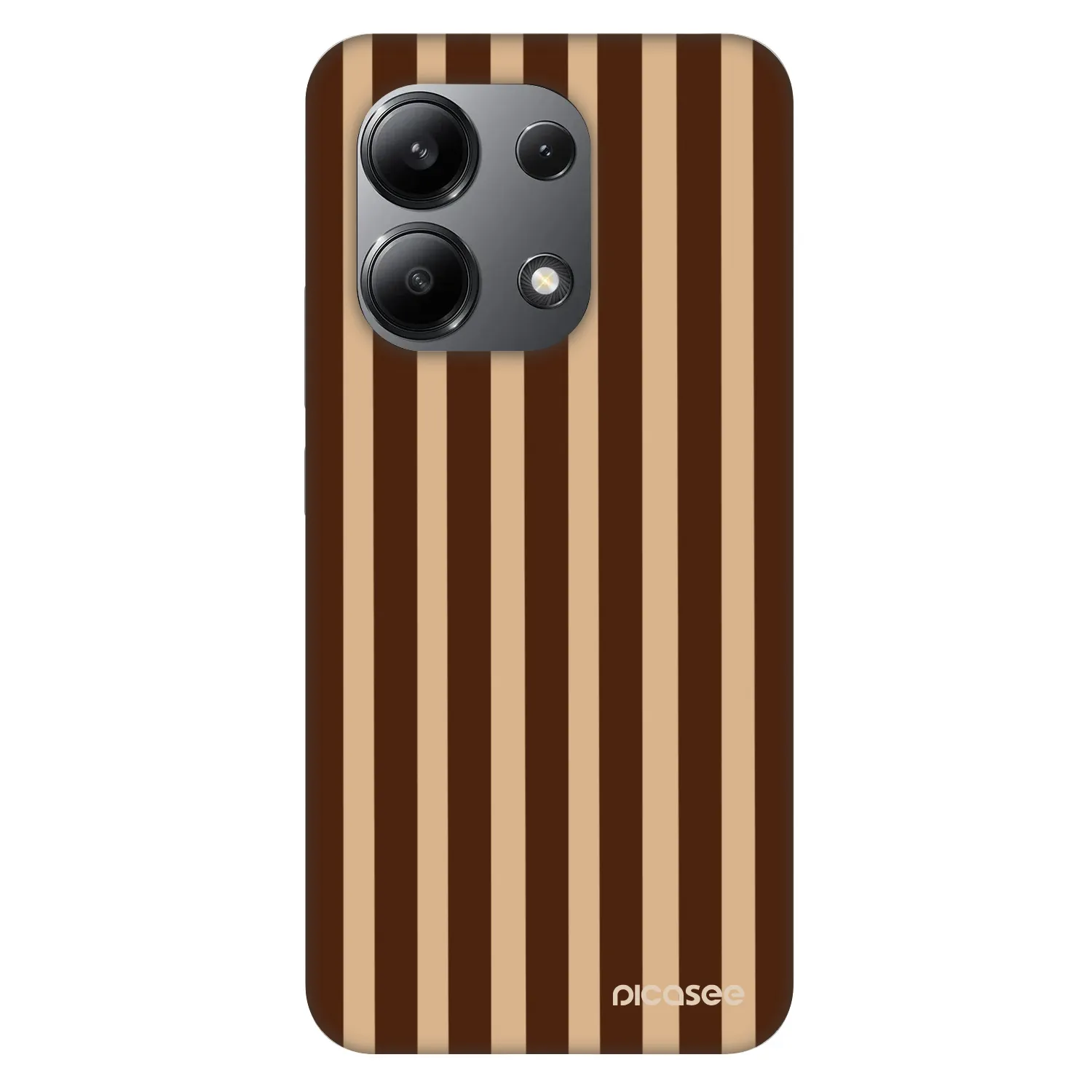 Picasee Fashion Case pro Xiaomi Redmi Note 13 4G - Brown lines