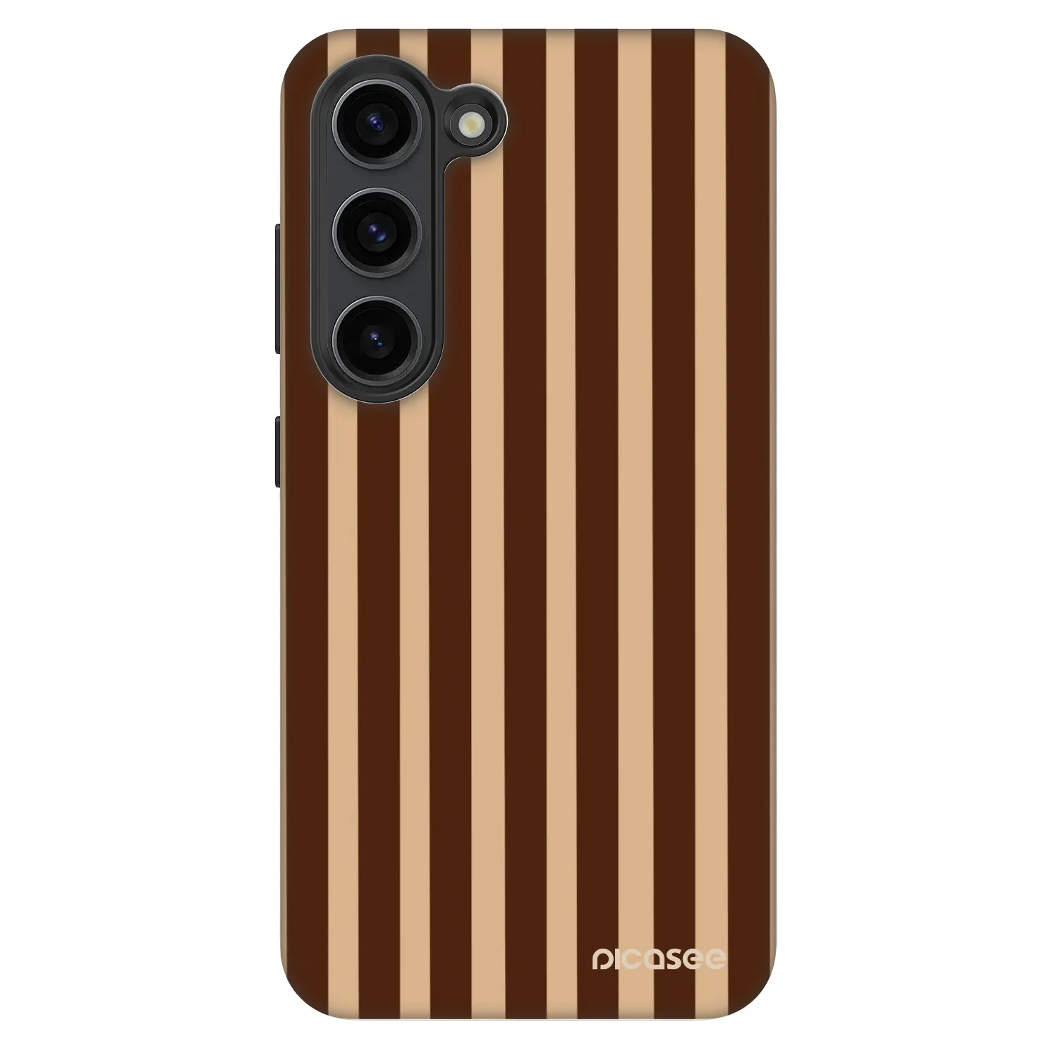 Picasee Fashion Case pro Samsung Galaxy S23 5G - Brown lines