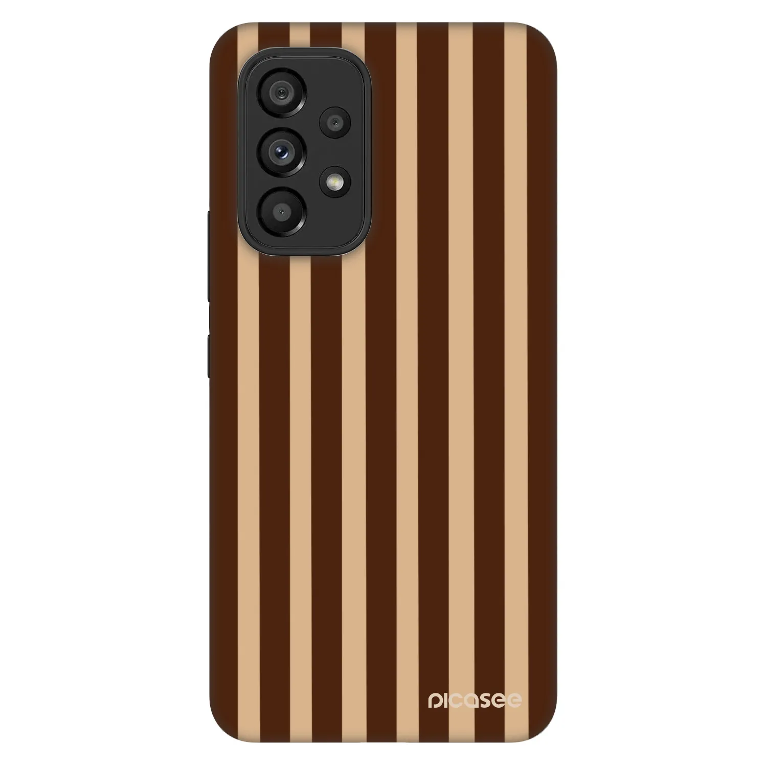 Picasee Fashion Case pro Samsung Galaxy A53 5G A536 - Brown lines