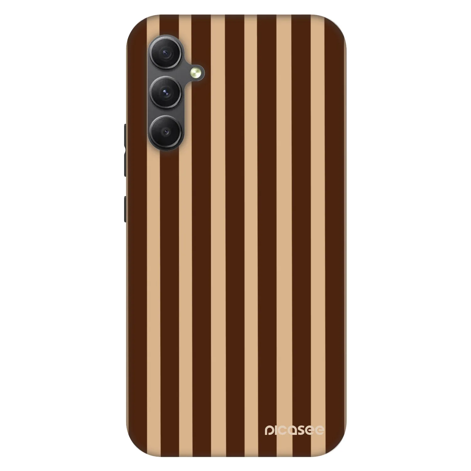 Picasee Fashion Case pro Samsung Galaxy A34 5G A346B - Brown lines