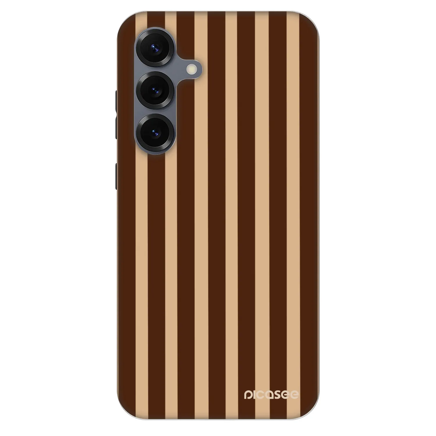 Picasee Fashion Case PowerShare pro Samsung Galaxy S25+ 5G - Brown lines