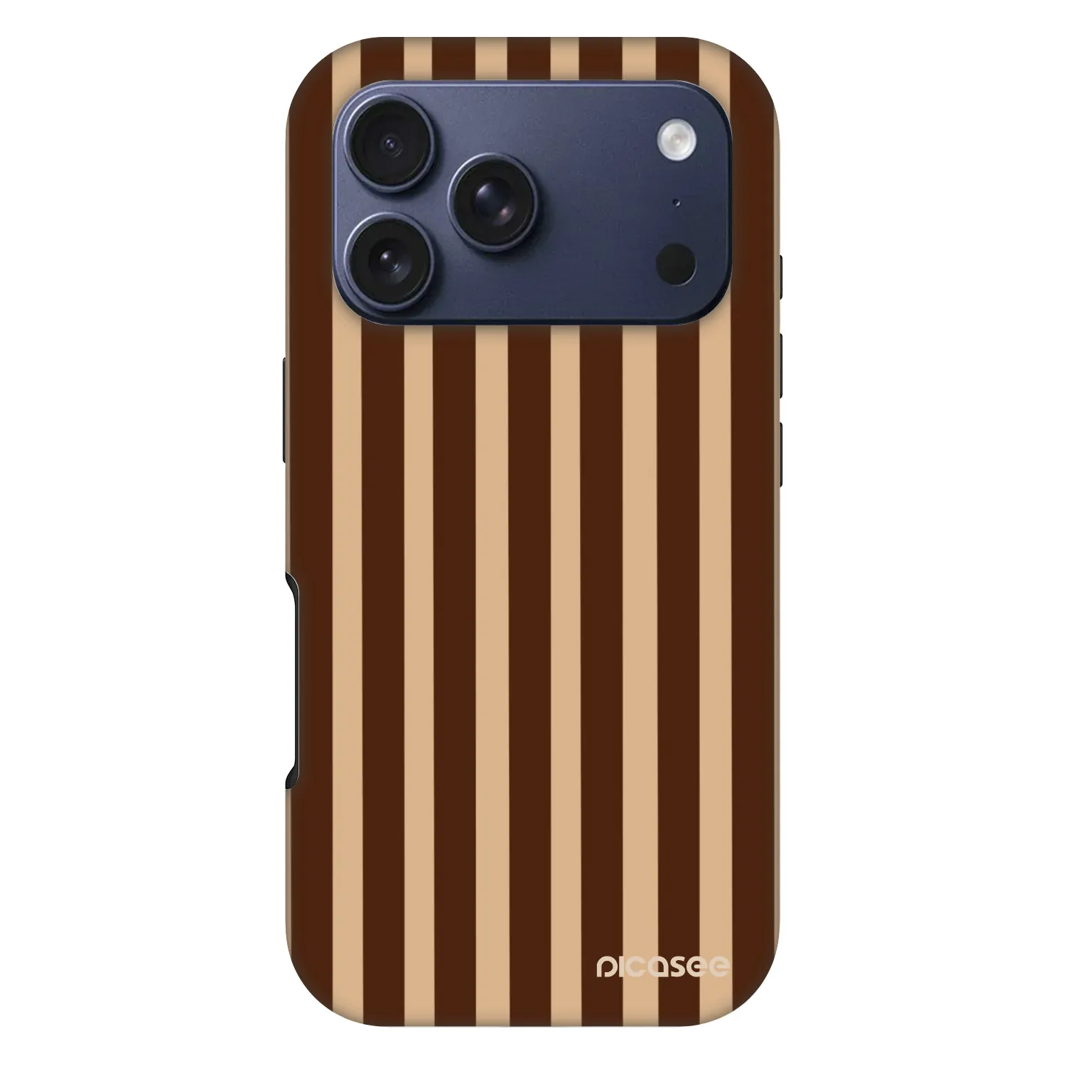 Picasee Fashion Case MagSafe Apple iPhone 17 Pro - Brown lines