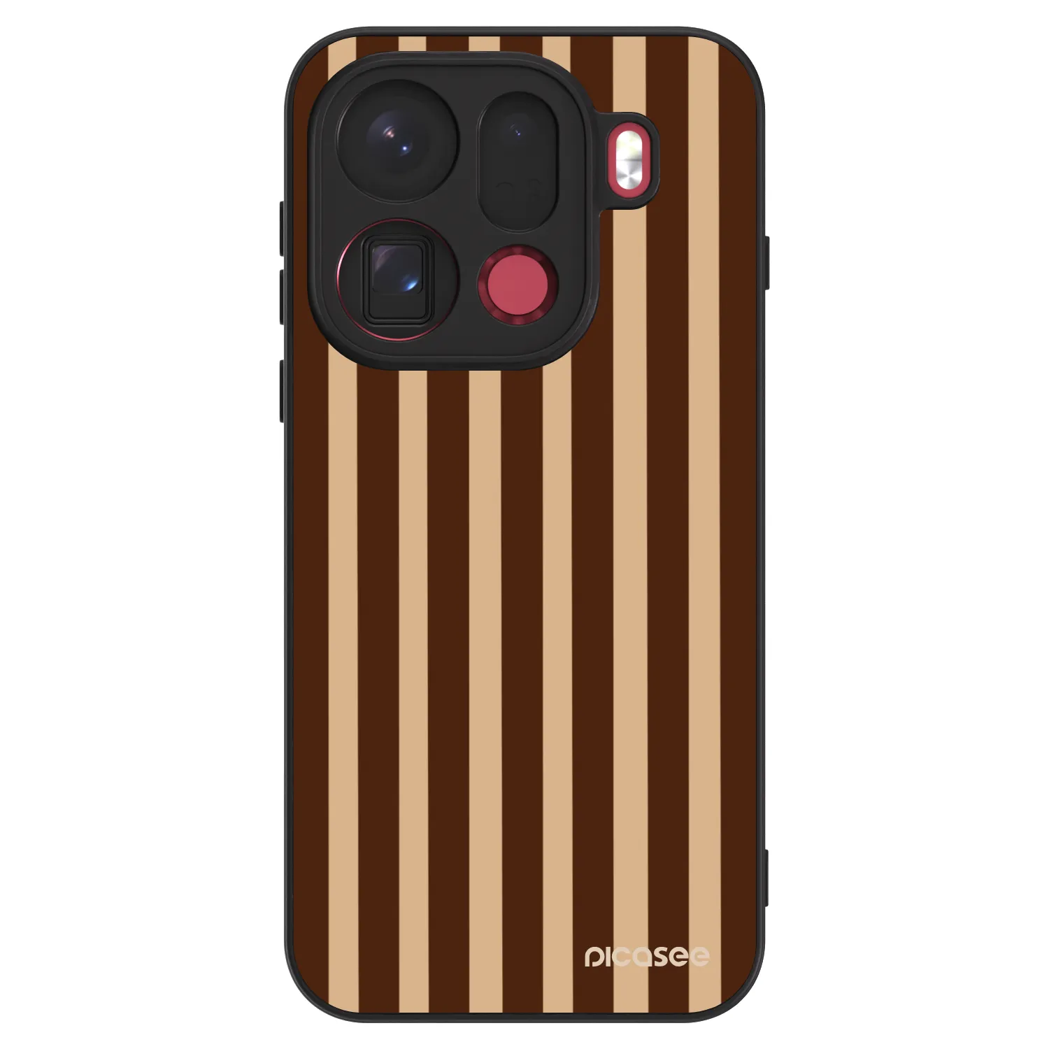 Picasee ULTIMATE CASE pro OPPO Find X9 Pro - Brown lines