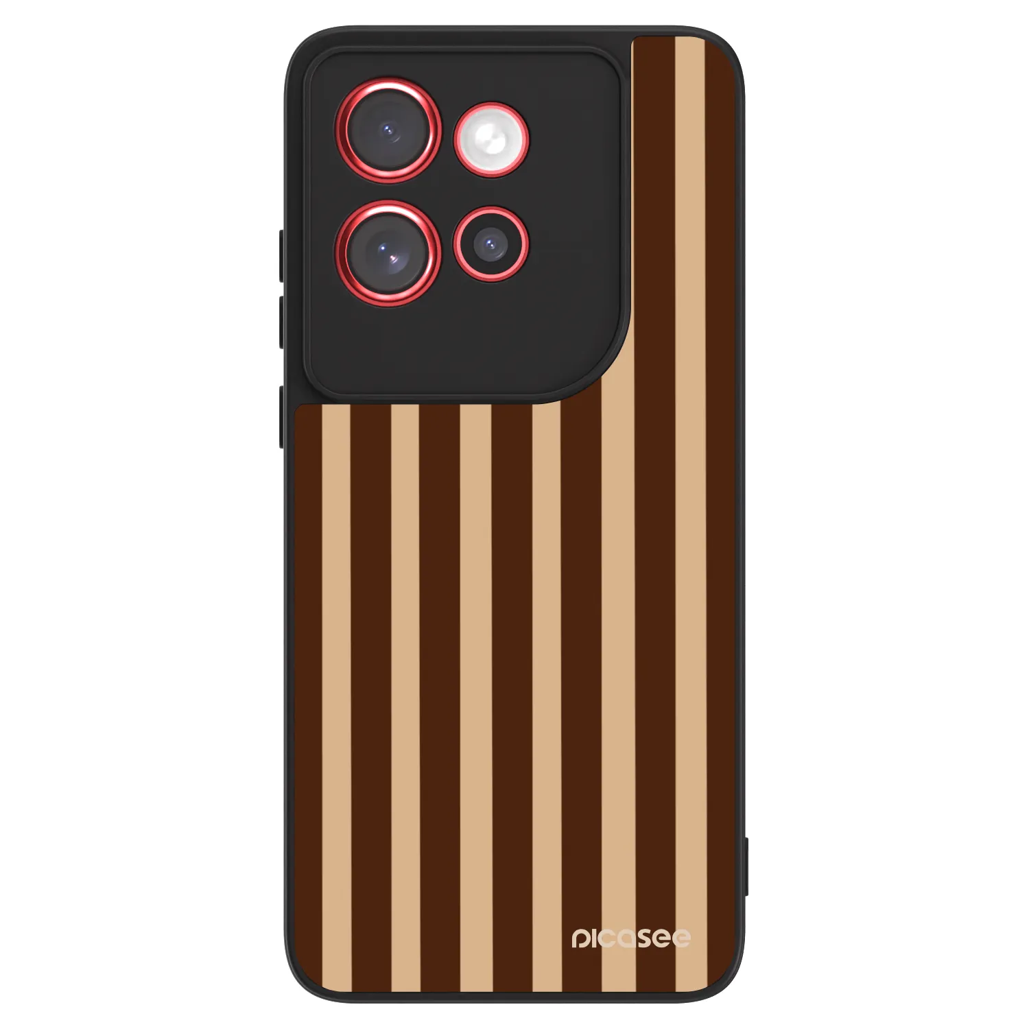 Picasee ULTIMATE CASE pro Motorola Edge 60 Neo 5G - Brown lines