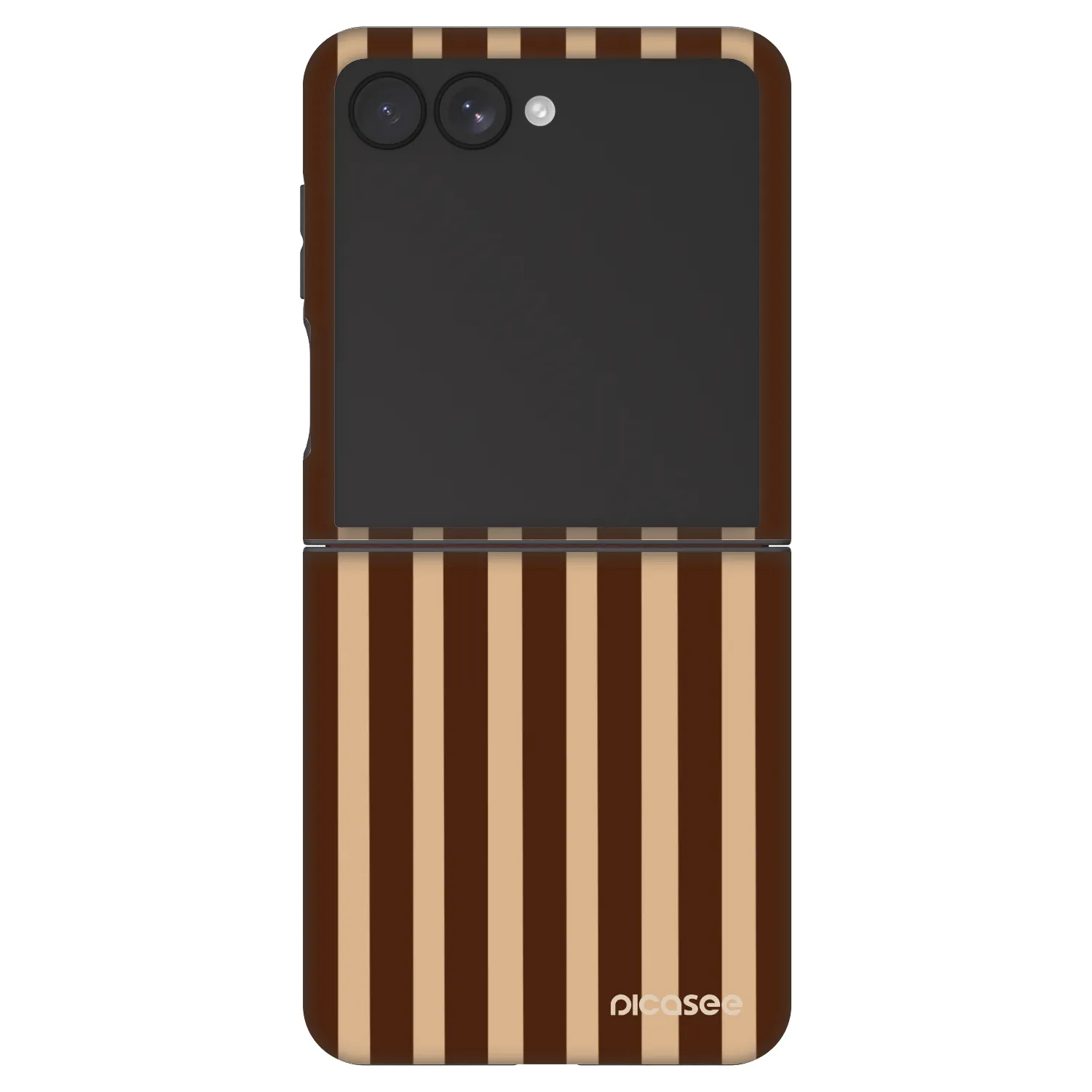 Picasee Fashion Case pro Samsung Galaxy Z Flip7 5G - Brown lines