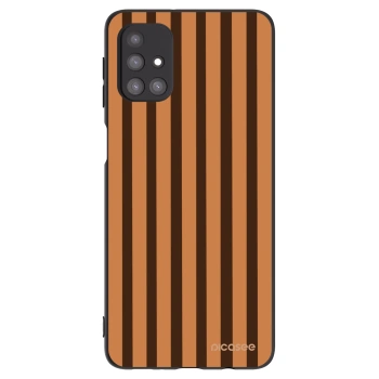 Obal pro Samsung Galaxy M31s - Caramel lines