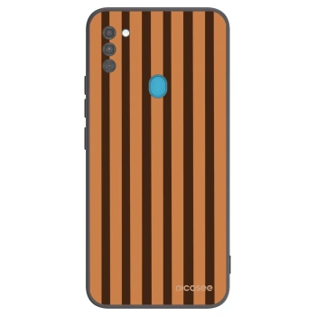 Obal pro Samsung Galaxy M11 - Caramel lines