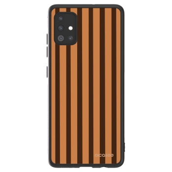 Picasee ULTIMATE CASE pro Samsung Galaxy A51 A515F - Caramel lines