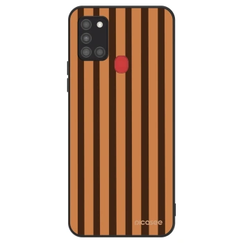Obal pro Samsung Galaxy A21s - Caramel lines