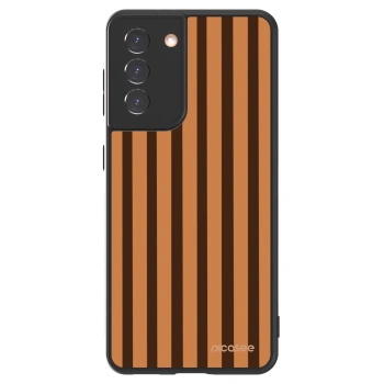 Picasee ULTIMATE CASE pro Samsung Galaxy S21 5G G991B - Caramel lines