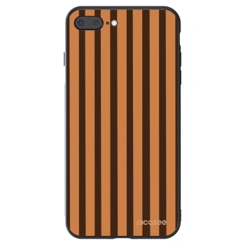 Obal pro Apple iPhone 8 Plus - Caramel lines