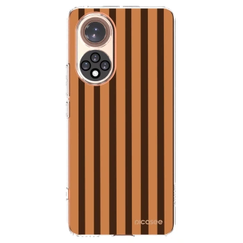 Picasee silikonový průhledný obal pro Honor 50 5G - Caramel lines