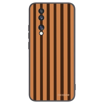 Picasee silikonový černý obal pro Honor 70 - Caramel lines