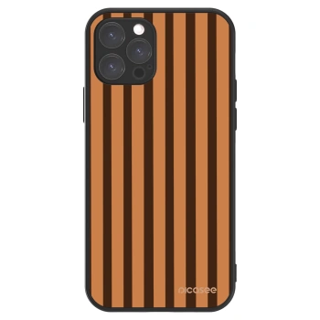 Picasee ULTIMATE CASE MagSafe pro Apple iPhone 12 Pro - Caramel lines