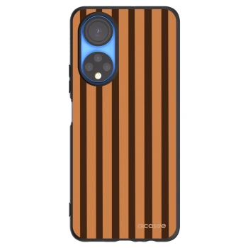Picasee silikonový černý obal pro Honor X7 - Caramel lines