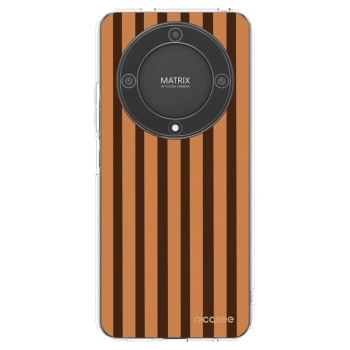 Picasee silikonový průhledný obal pro Honor Magic5 Lite 5G - Caramel lines