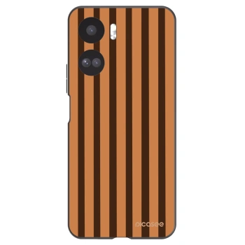 Picasee silikonový černý obal pro Honor 90 Lite 5G - Caramel lines