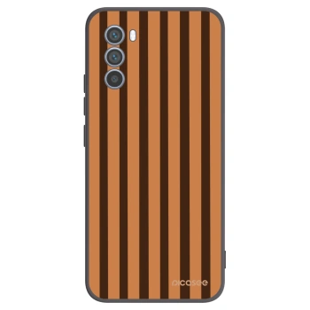 Obal pro Motorola Moto G62 - Caramel lines