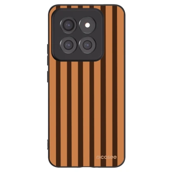 Picasee silikonový černý obal pro Xiaomi 14 Pro - Caramel lines