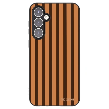 Picasee silikonový černý obal pro Samsung Galaxy S23 FE S711B - Caramel lines