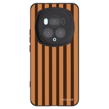 Picasee silikonový černý obal pro Honor Magic6 Pro - Caramel lines
