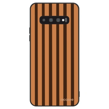 Obal pro Samsung Galaxy S10 Plus G975 - Caramel lines