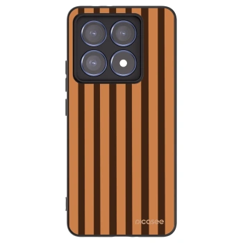 Picasee silikonový černý obal pro Xiaomi 14T Pro - Caramel lines