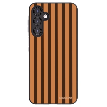 Picasee silikonový černý obal pro Samsung Galaxy A16 5G - Caramel lines