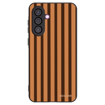 Picasee silikonový černý obal pro Samsung Galaxy A56 5G A566B - Caramel lines