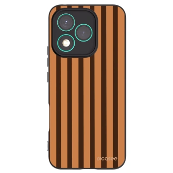 Picasee silikonový černý obal pro Honor 400 Lite 5G - Caramel lines