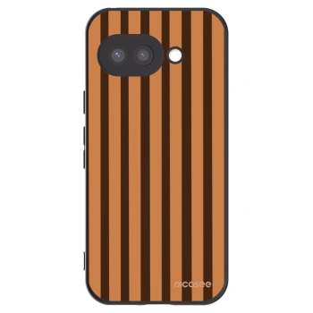 Picasee silikonový černý obal pro Google Pixel 9a - Caramel lines