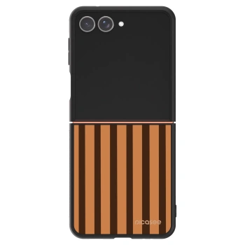 Picasee ULTIMATE CASE pro Samsung Galaxy Z Flip7 5G - Caramel lines