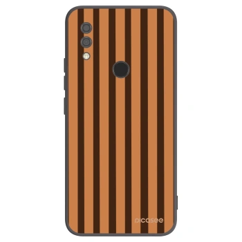 Picasee silikonový černý obal pro Xiaomi Redmi 7 - Caramel lines
