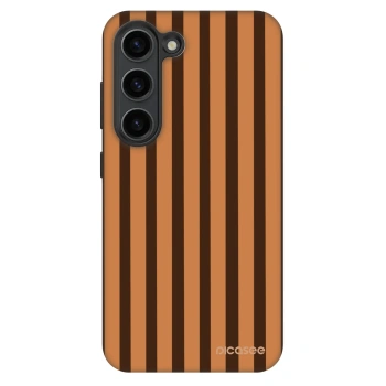 Obal pro Samsung Galaxy S23+ 5G - Caramel lines