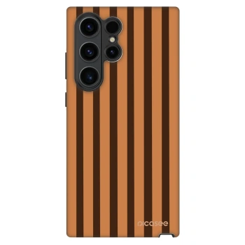 Obal pro Samsung Galaxy S22 Ultra 5G - Caramel lines