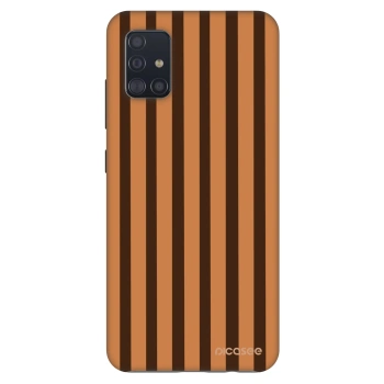 Obal pro Samsung Galaxy A51 A515F - Caramel lines
