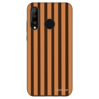 Obal pro Huawei P30 Lite - Caramel lines