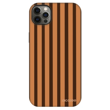 Obal pro Apple iPhone 12 Pro Max - Caramel lines