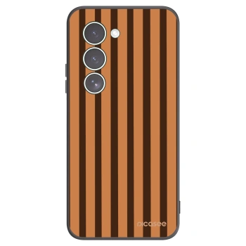 Picasee silikonový černý obal pro Xiaomi Redmi 15 5G - Caramel lines
