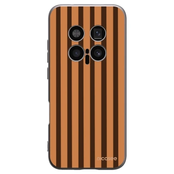 Picasee silikonový černý obal pro Honor Magic8 Pro 5G - Caramel lines
