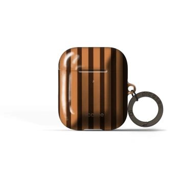 Obal pro Apple AirPods 1 - Caramel lines